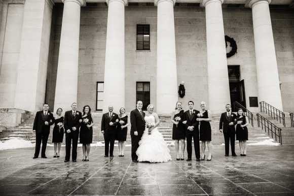 Columbus Ohio Statehouse Wedding Photos